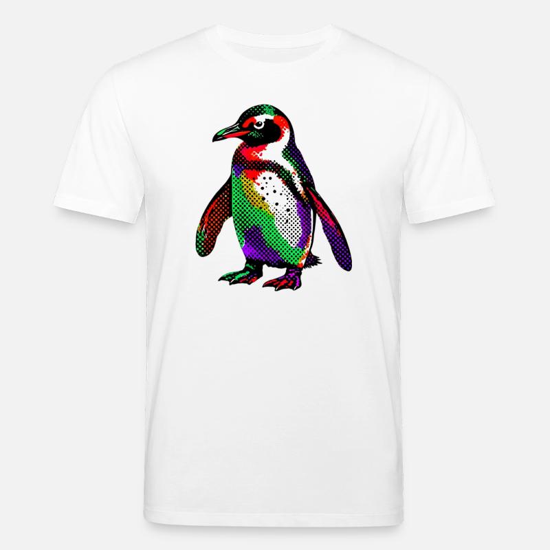 Pinguin - Stanley/Stella Unisex Bio-T-Shirt CREATOR  - Weiß