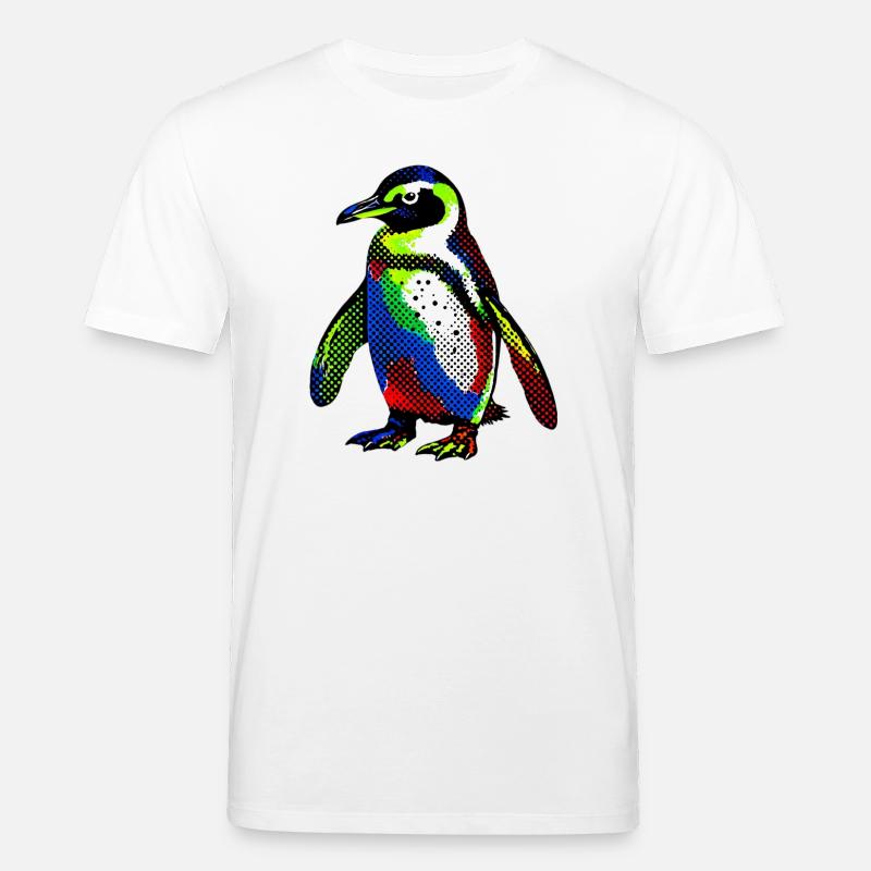 Pinguin - Stanley/Stella Unisex Bio-T-Shirt CREATOR  - Weiß