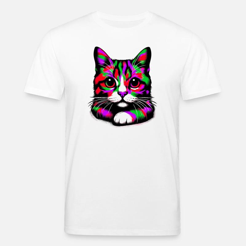 Chat - T-shirt bio CREATOR Stanley/Stella Unisexe - blanc