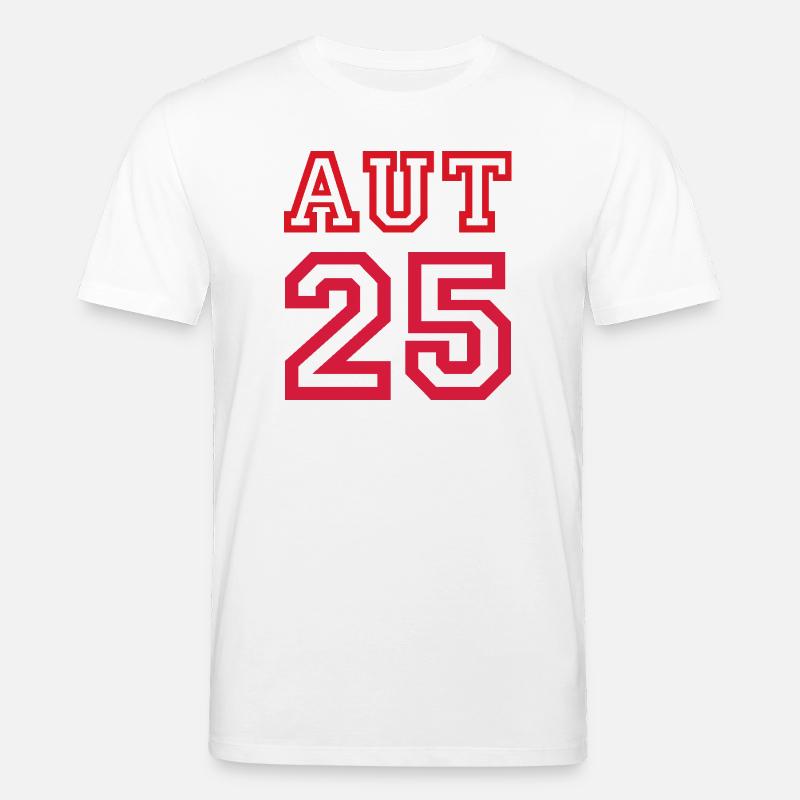AUSTRIA - Stanley/Stella Unisex Bio-T-Shirt CREATOR  - Weiß