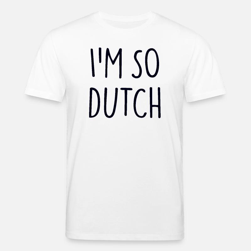 IM SO DUTCH - Stanley/Stella Unisex Bio-T-Shirt CREATOR  - Weiß