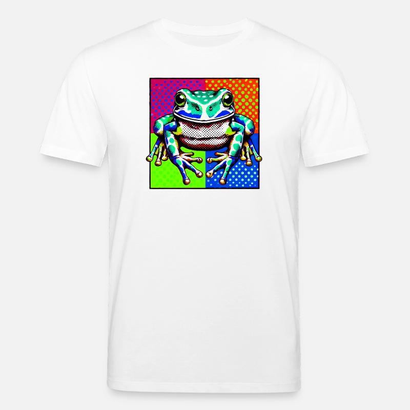 Frosch - Stanley/Stella Unisex Bio-T-Shirt CREATOR  - Weiß