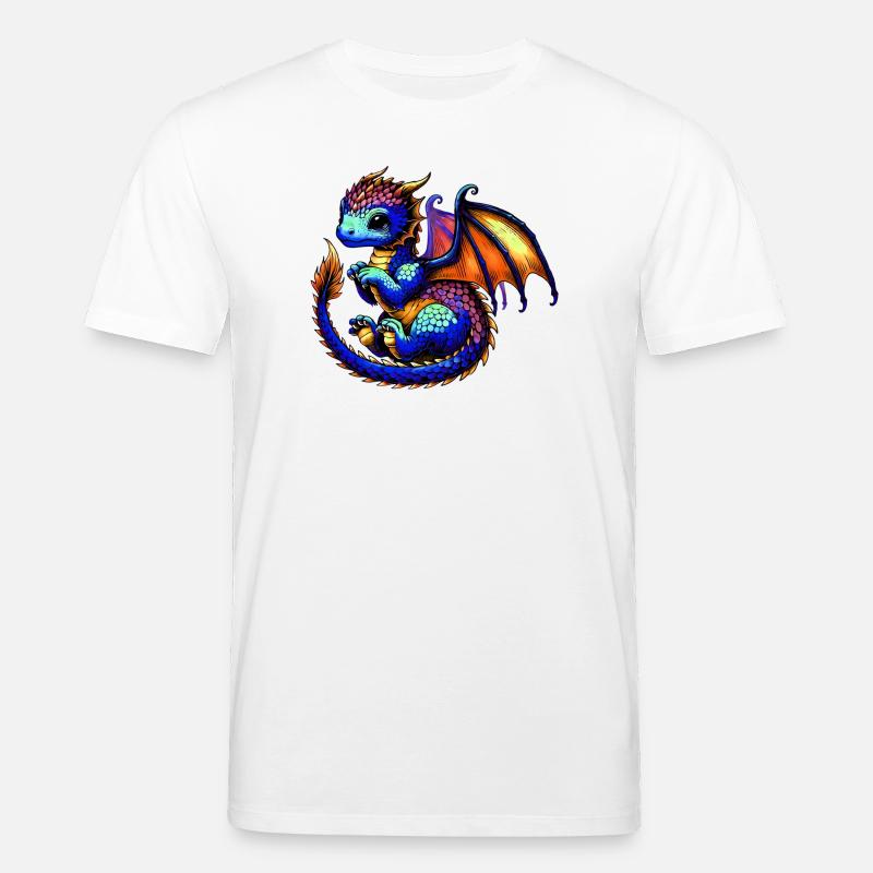 Drache - Stanley/Stella Unisex Bio-T-Shirt CREATOR - Weiß