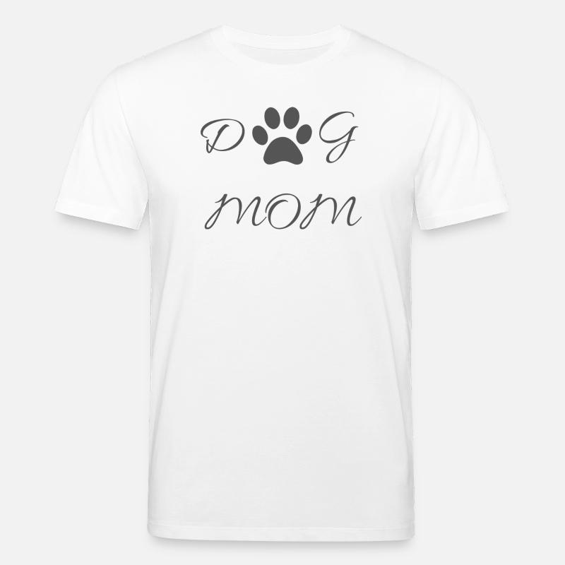 Dog mom - Stanley/Stella Unisex Bio-T-Shirt CREATOR  - Weiß