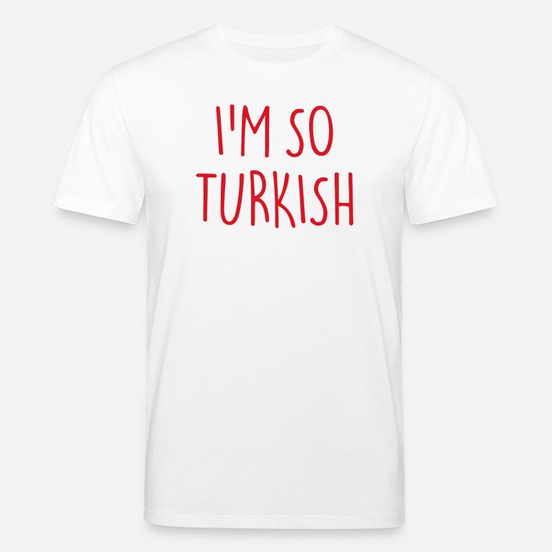 JESTEM TAKI TURECKI Turcja Turcja - Ekologiczna koszulka typu unisex Stanley/Stella CREATOR - biały
