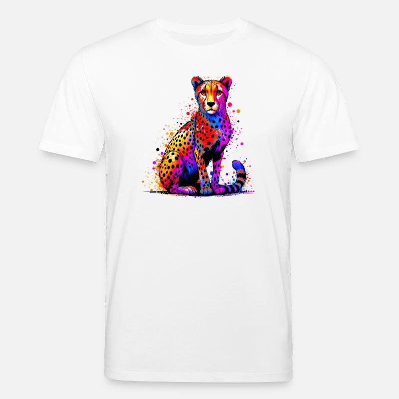 Gepard - Stanley/Stella Unisex Bio-T-Shirt CREATOR  - Weiß