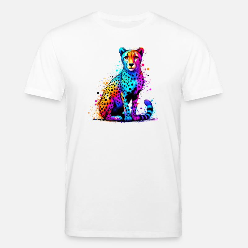 Gepard - Stanley/Stella Unisex Bio-T-Shirt CREATOR  - Weiß