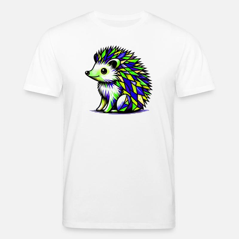 Igel - Stanley/Stella Unisex Bio-T-Shirt CREATOR  - Weiß