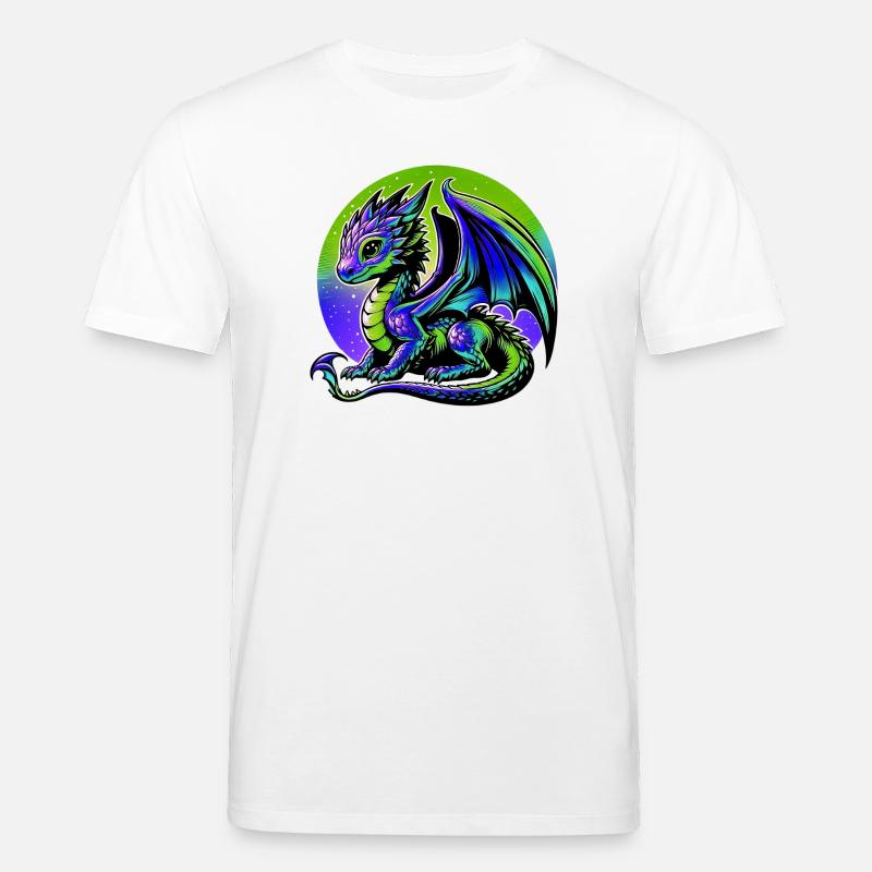 Drache - Stanley/Stella Unisex Bio-T-Shirt CREATOR  - Weiß