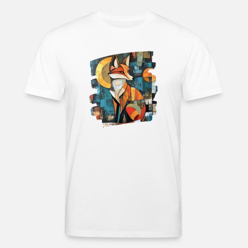 Fox - Stanley/Stella CREATOR Unisex Organic T-Shirt - white