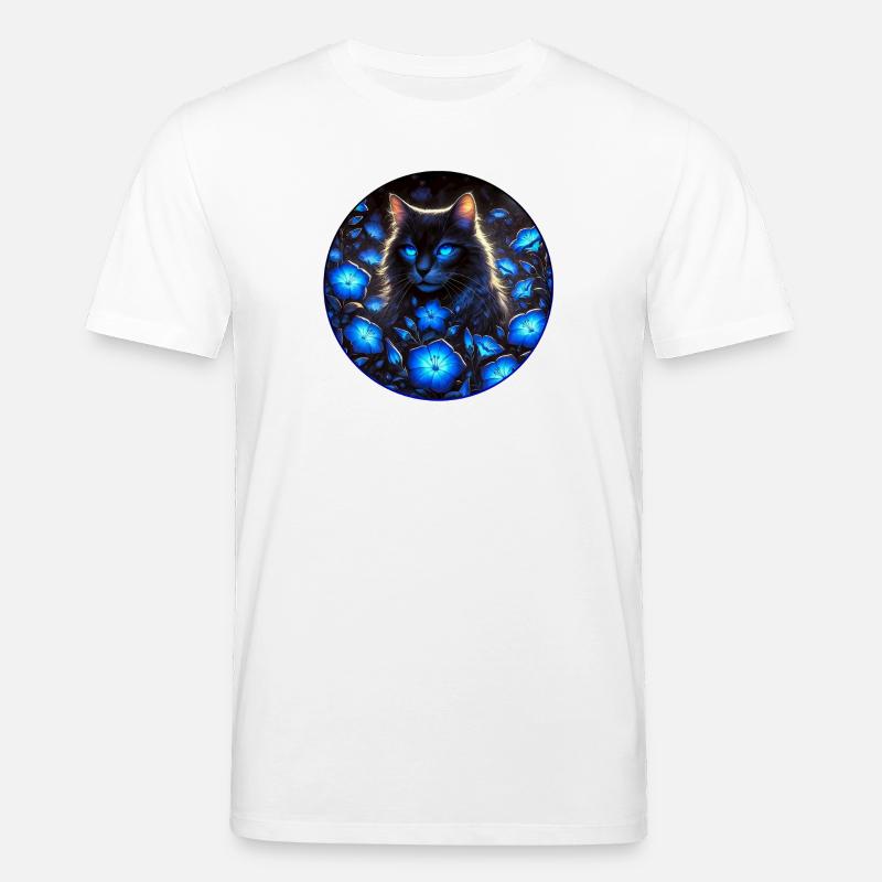 Chat d’une beauté éclatante - T-shirt bio CREATOR Stanley/Stella Unisexe - blanc