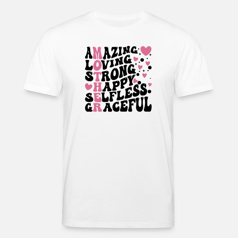 Die beste Mutter aller Zeiten - Stanley/Stella Unisex Bio-T-Shirt CREATOR  - Weiß
