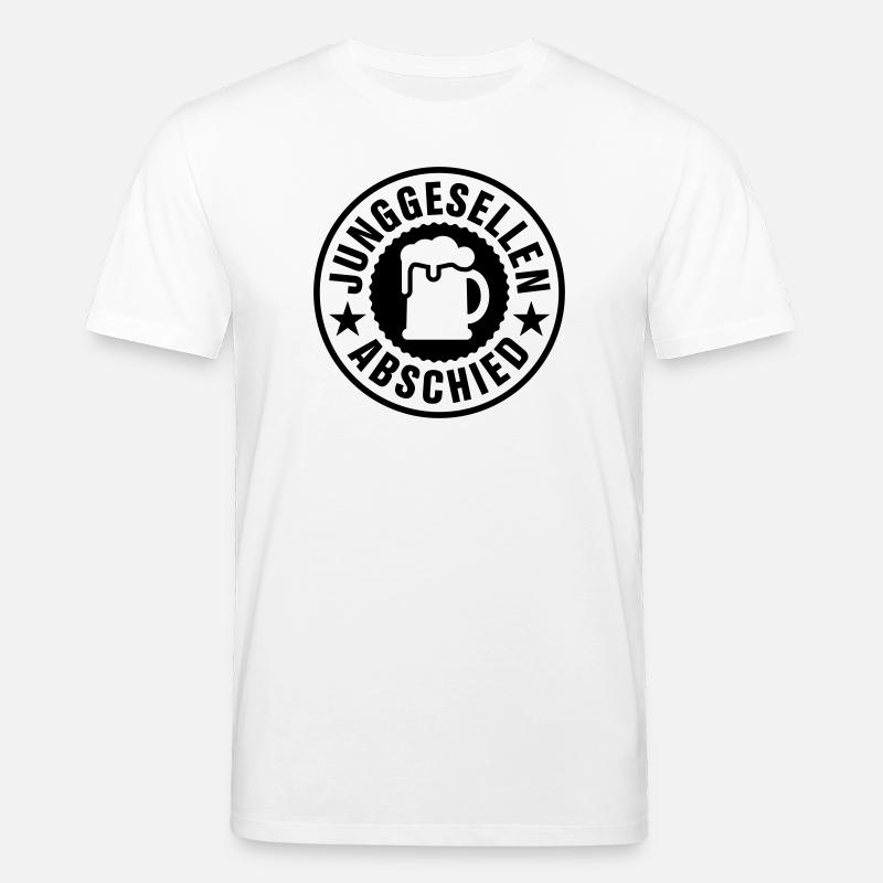 Junggesellen Abschied Bier - Stanley/Stella Unisex Bio-T-Shirt CREATOR  - Weiß