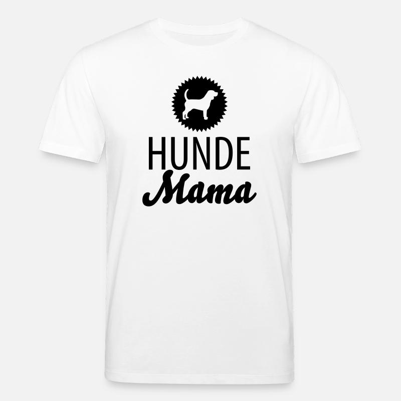 Hunde Mama - Stanley/Stella Unisex Bio-T-Shirt CREATOR  - Weiß