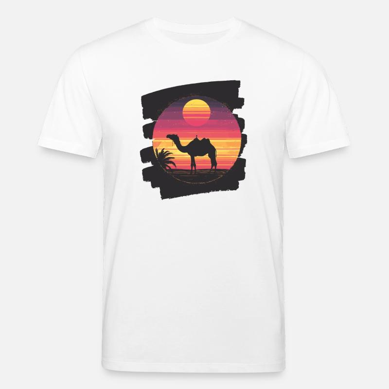 Kamel - Stanley/Stella Unisex Bio-T-Shirt CREATOR  - Weiß