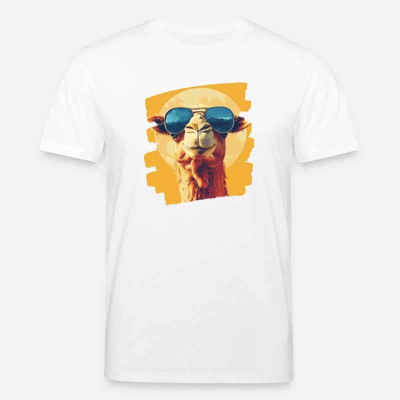 Kamel - Stanley/Stella Unisex Bio-T-Shirt CREATOR  - Weiß