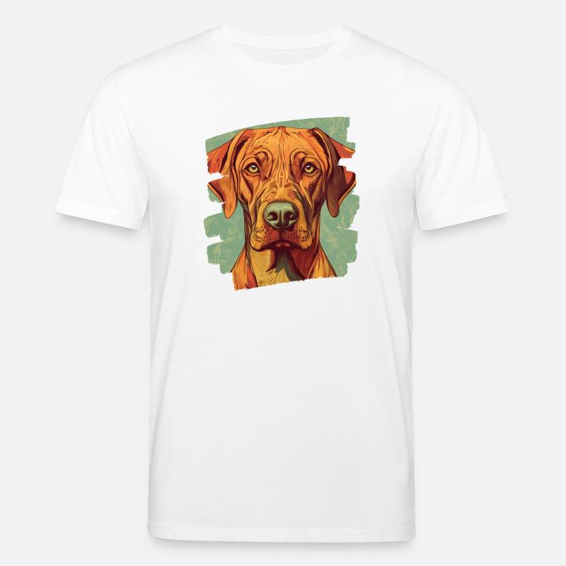 Rhodesian Ridgeback - Stanley/Stella Unisex Bio-T-Shirt CREATOR  - Weiß