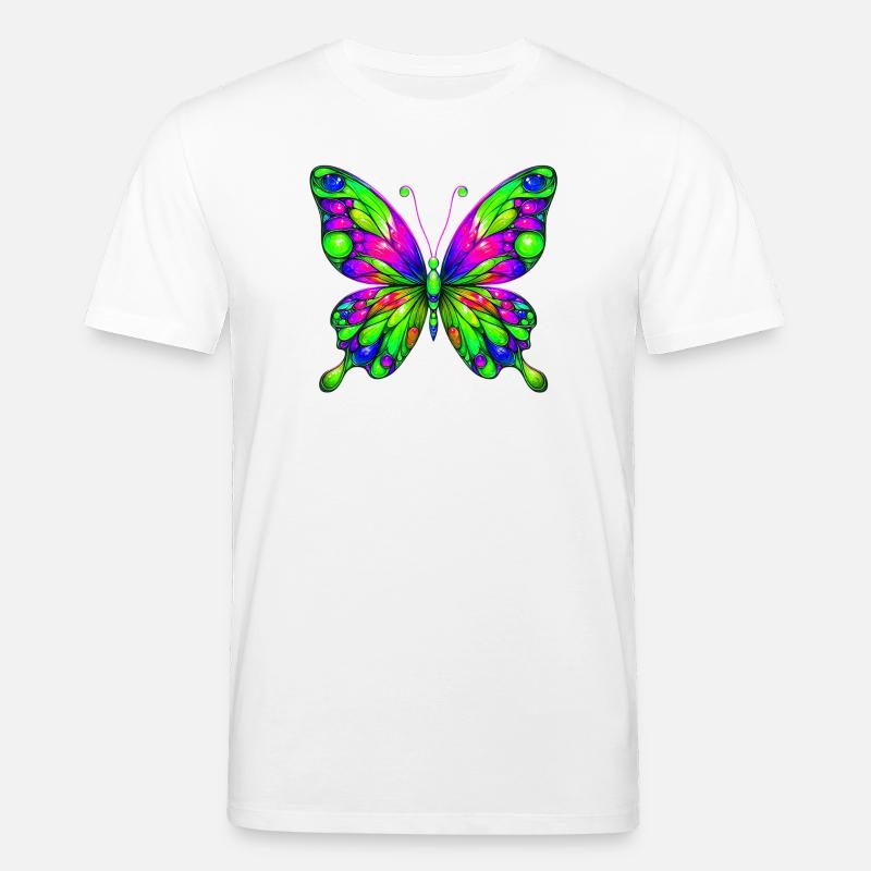 Papillon - T-shirt bio CREATOR Stanley/Stella Unisexe - blanc