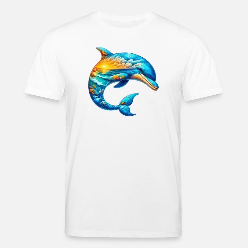 Delfin - Stanley/Stella Unisex Bio-T-Shirt CREATOR  - Weiß