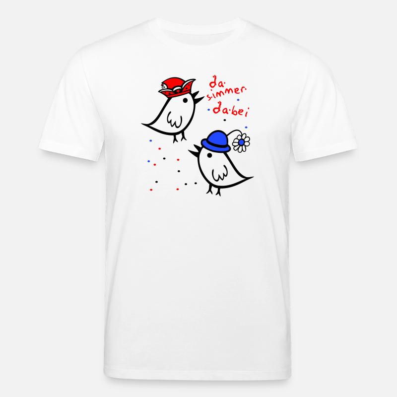 da simmer dabei, Karneval - Stanley/Stella Unisex Bio-T-Shirt CREATOR  - Weiß