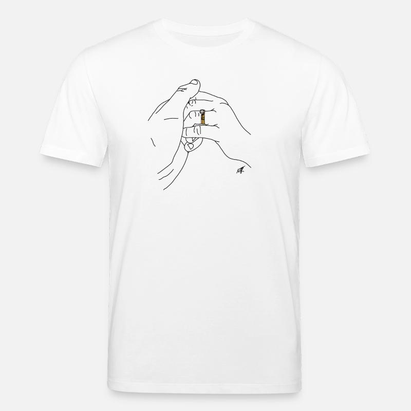 MJR - Ehe - Stanley/Stella Unisex Bio-T-Shirt CREATOR  - Weiß