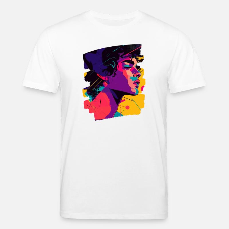 80s - Stanley/Stella Unisex Bio-T-Shirt CREATOR  - Weiß