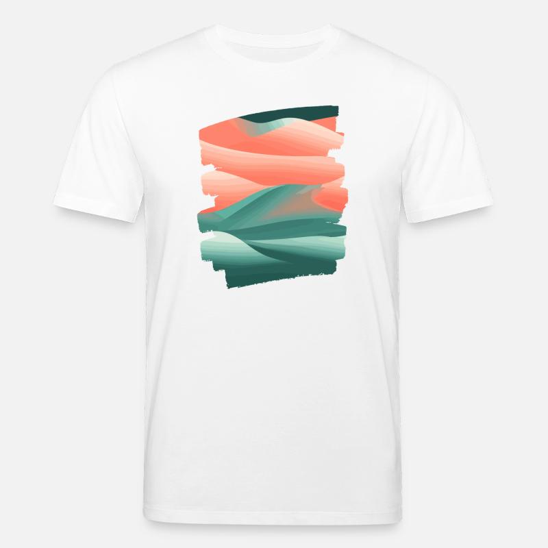 Abstrakte Kunst - Stanley/Stella Unisex Bio-T-Shirt CREATOR  - Weiß