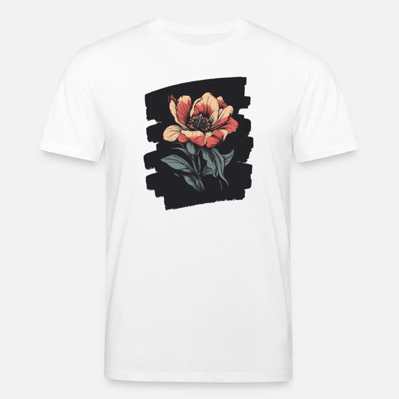 Printemps Printemps Début Fleur Fleurs - T-shirt bio CREATOR Stanley/Stella Unisexe - blanc