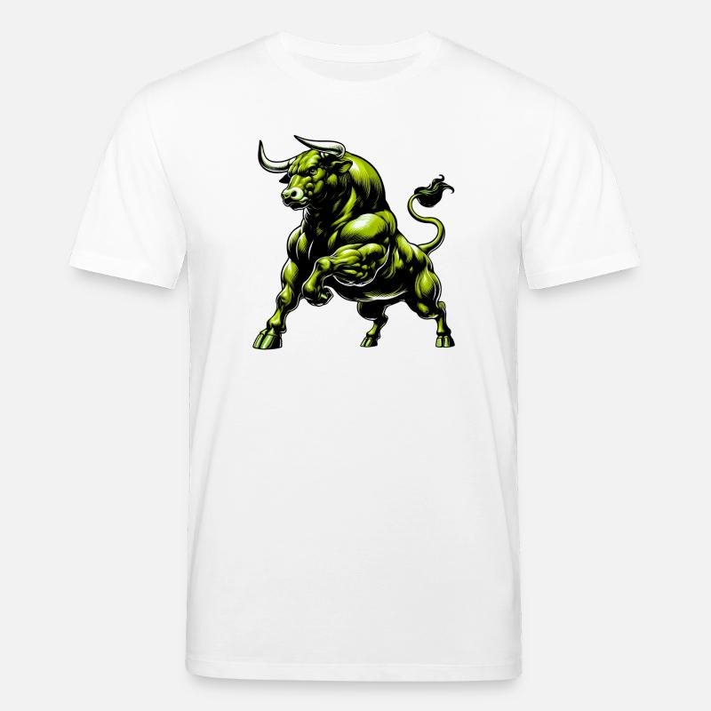 Stier - Stanley/Stella Unisex Bio-T-Shirt CREATOR  - Weiß