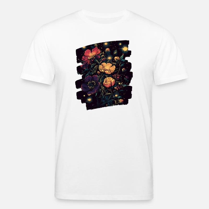 Printemps Printemps Début Fleur Fleurs - T-shirt bio CREATOR Stanley/Stella Unisexe - blanc
