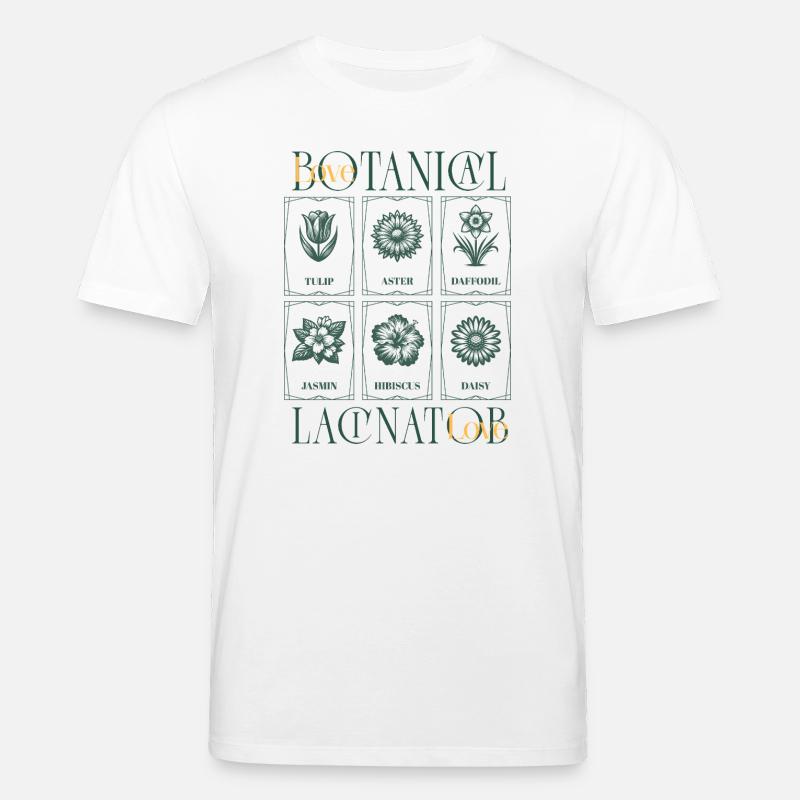 Botanical Love - Stanley/Stella Unisex Bio-T-Shirt CREATOR  - Weiß