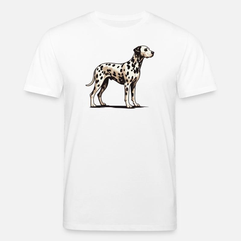 Dalmatian - Stanley/Stella CREATOR Unisex Organic T-Shirt - white