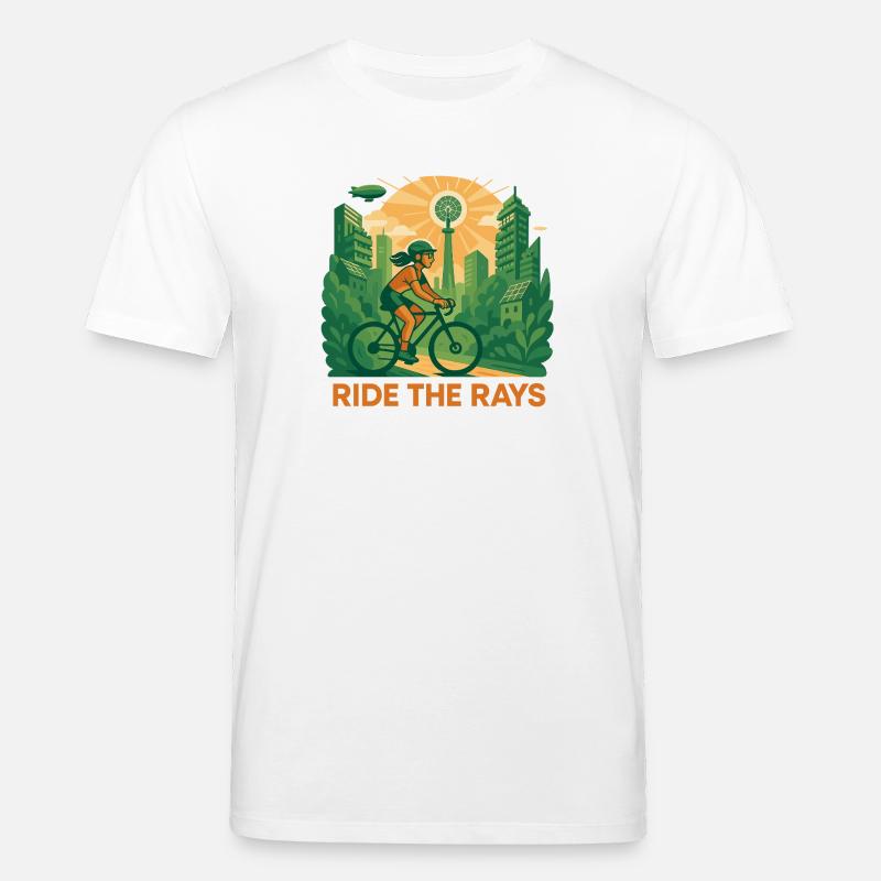 Ride the Rays - Stanley/Stella Unisex Bio-T-Shirt CREATOR  - Weiß