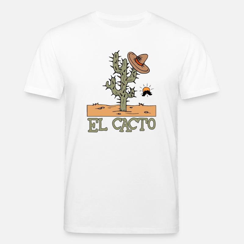 el cacto 1 - Stanley/Stella Unisex Bio-T-Shirt CREATOR  - Weiß