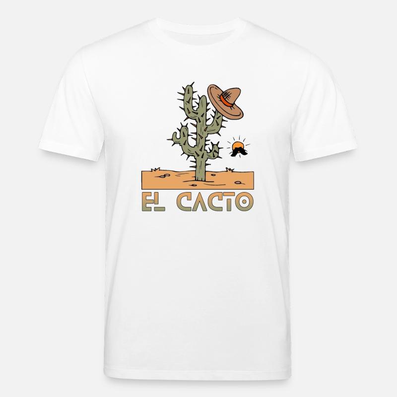el cacto 2 - Stanley/Stella Unisex Bio-T-Shirt CREATOR  - Weiß
