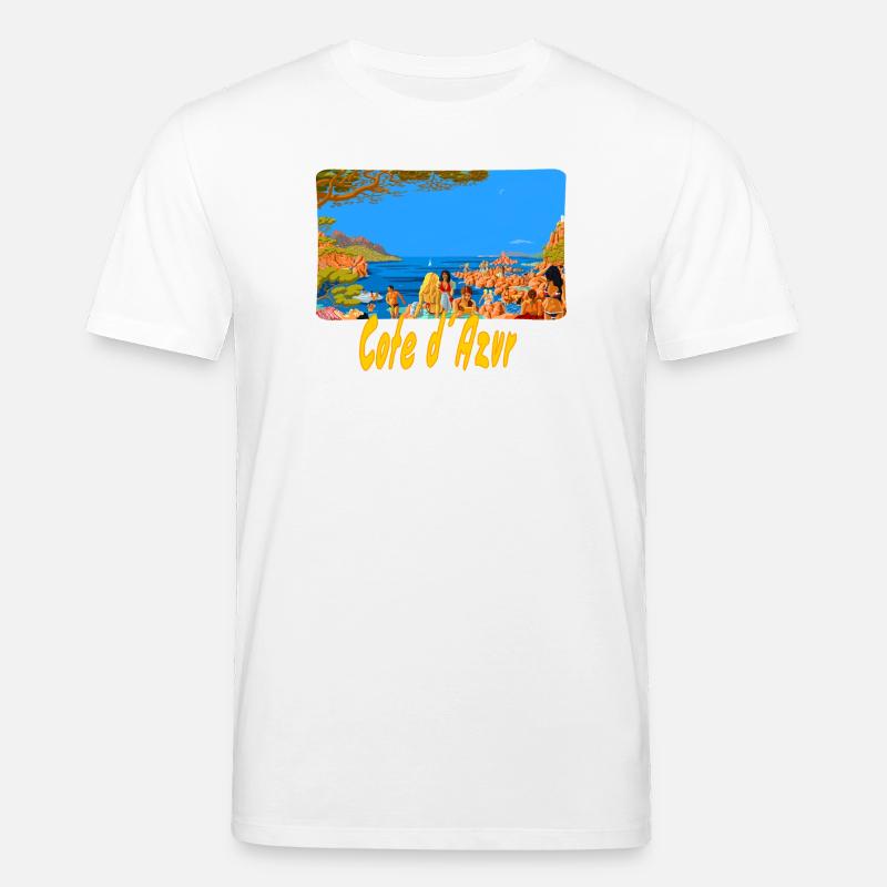 Cote d´ Azur - Stanley/Stella Unisex Bio-T-Shirt CREATOR  - Weiß
