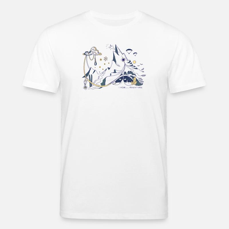Outdoor Adventures - Stanley/Stella Unisex Bio-T-Shirt CREATOR  - Weiß
