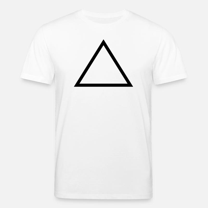 Triangle - T-shirt bio CREATOR Stanley/Stella Unisexe - blanc