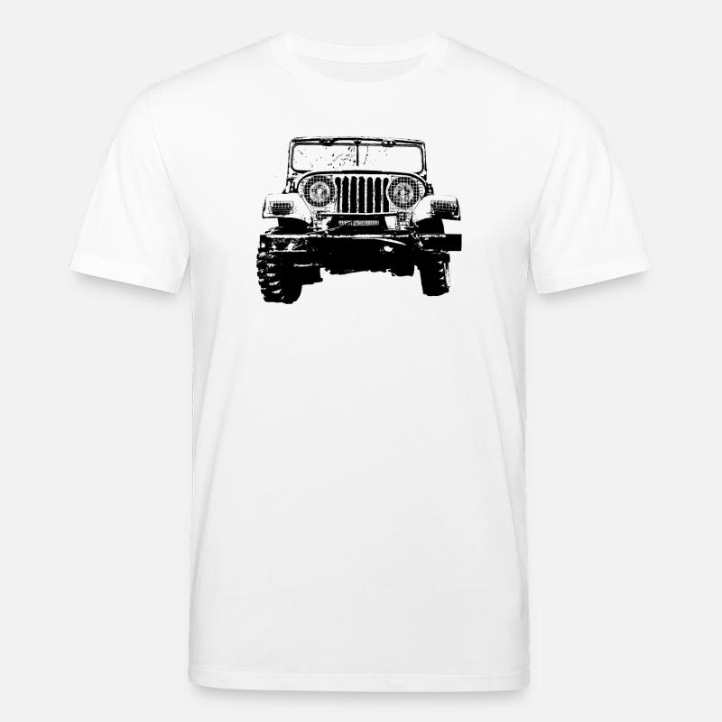 Jeep - Stanley/Stella Unisex Bio-T-Shirt CREATOR  - Weiß