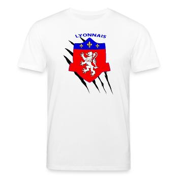 Lyonnais - T-shirt bio CREATOR Stanley/Stella Unisexe - blanc - Devant - Alina (178cm) & Michal (187cm)