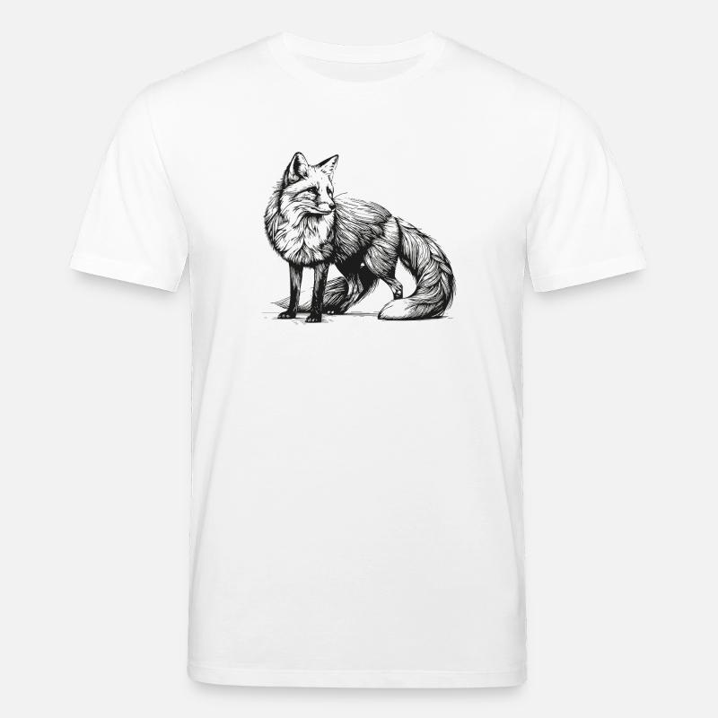 Fuchs – Waldläufer - Stanley/Stella Unisex Bio-T-Shirt CREATOR  - Weiß