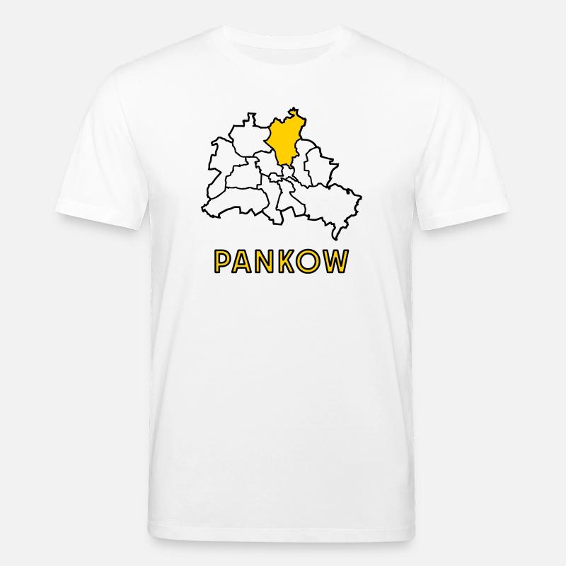 PANKOW, un quartier de Berlin - T-shirt bio CREATOR Stanley/Stella Unisexe - blanc