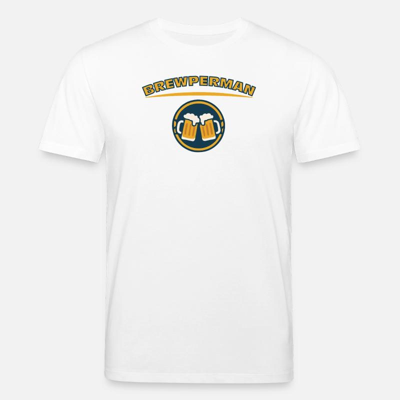 BREWPERMAN - Stanley/Stella Unisex Bio-T-Shirt CREATOR  - Weiß