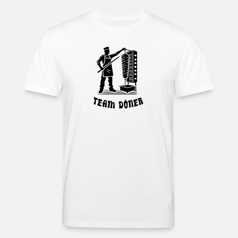 Team Döner - Stanley/Stella Unisex Bio-T-Shirt CREATOR  - Weiß