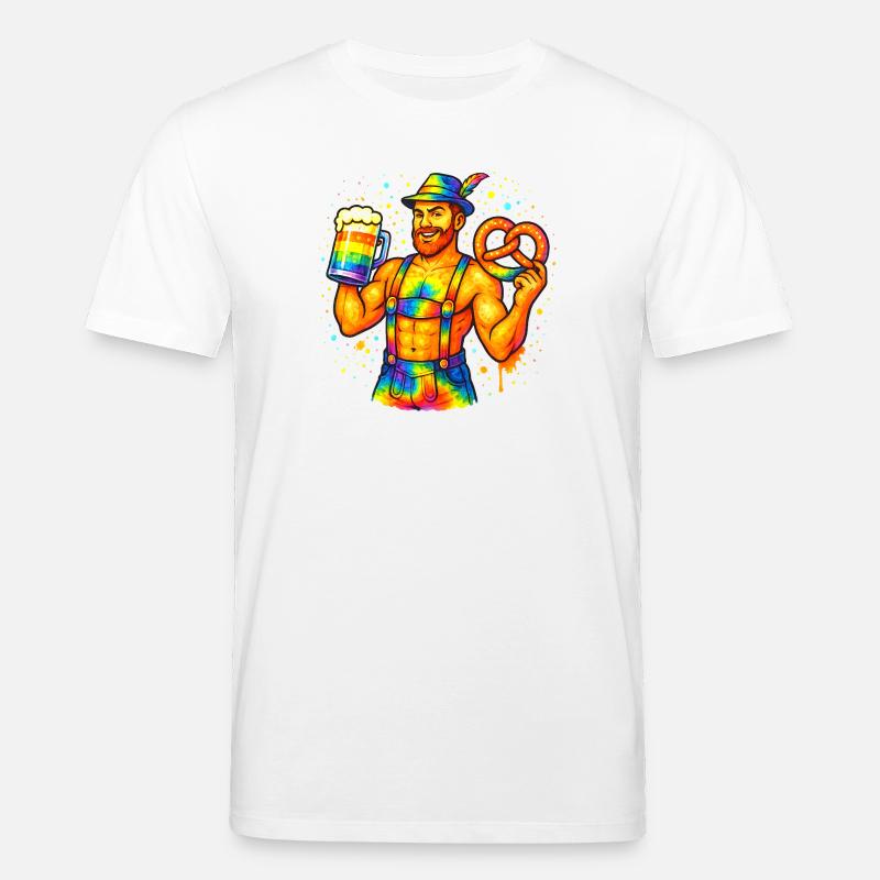 Fierté bavaroise - T-shirt bio CREATOR Stanley/Stella Unisexe - blanc