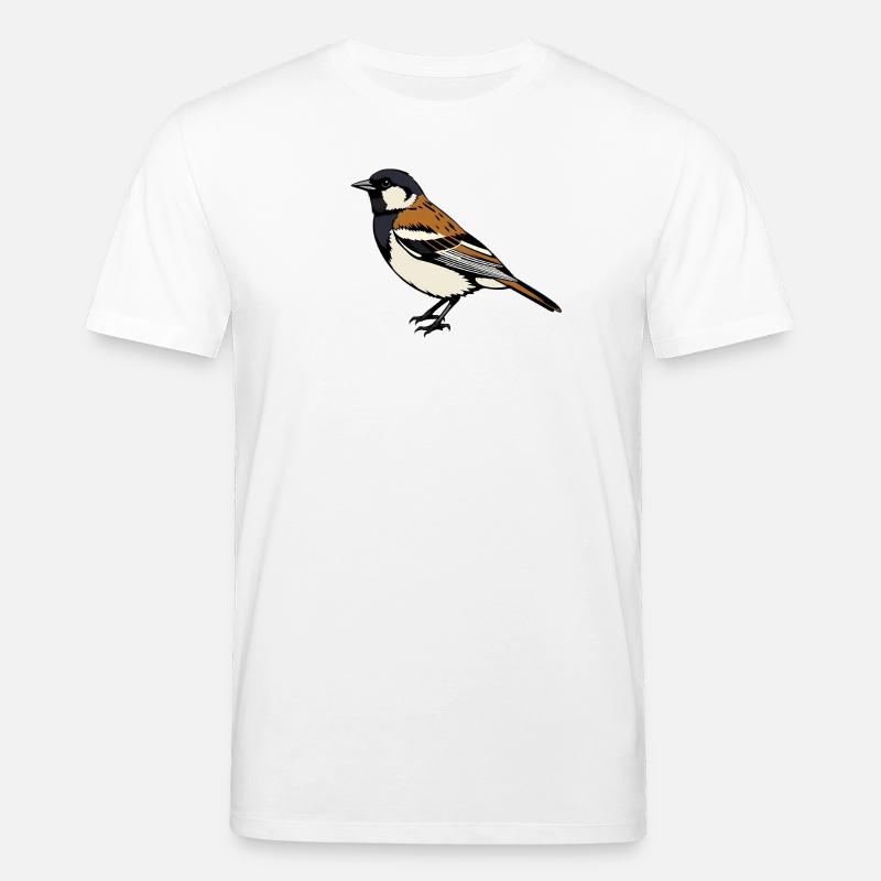 Sperling Vogel - Stanley/Stella Unisex Bio-T-Shirt CREATOR  - Weiß