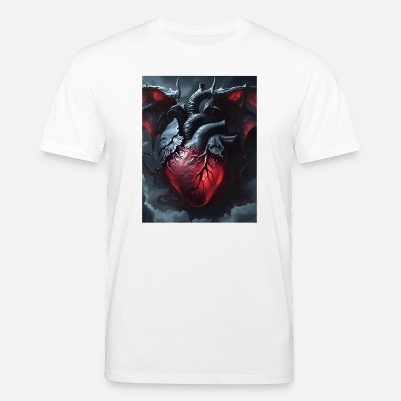 BlackHeart - Stanley/Stella Unisex Bio-T-Shirt CREATOR  - Weiß