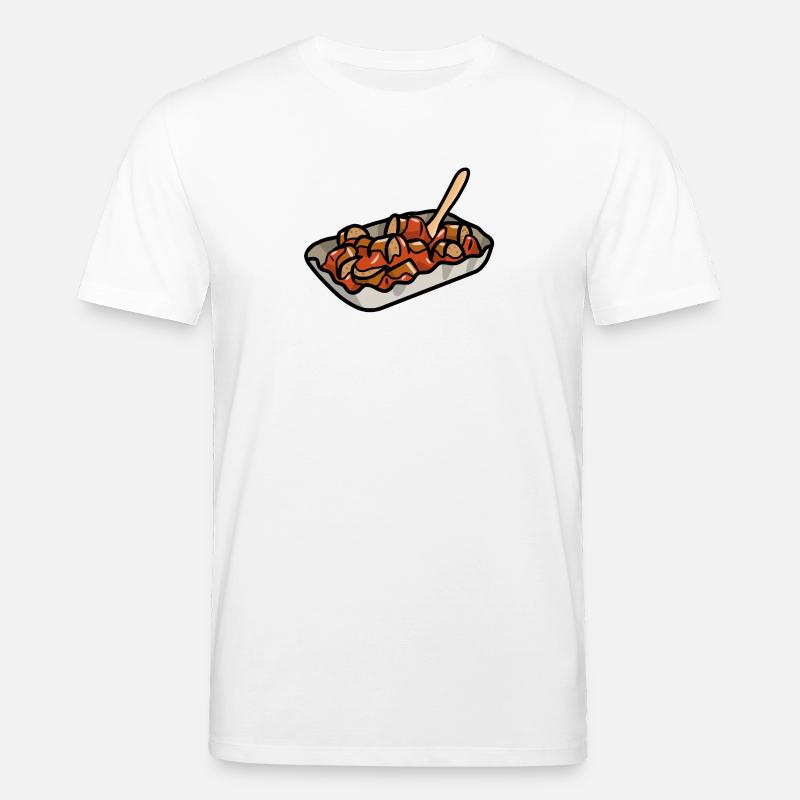 Berlin Currywurst Bratwurst Wurst Curry Grill - Stanley/Stella CREATOR Unisex Organic T-Shirt - white