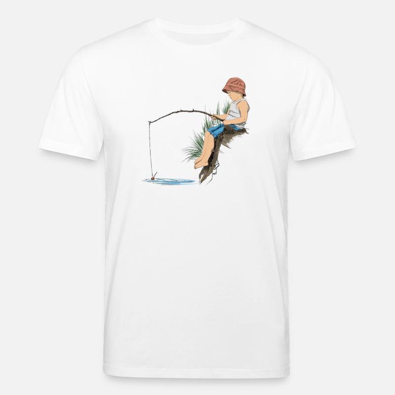 Angler - Stanley/Stella Unisex Bio-T-Shirt CREATOR - Weiß