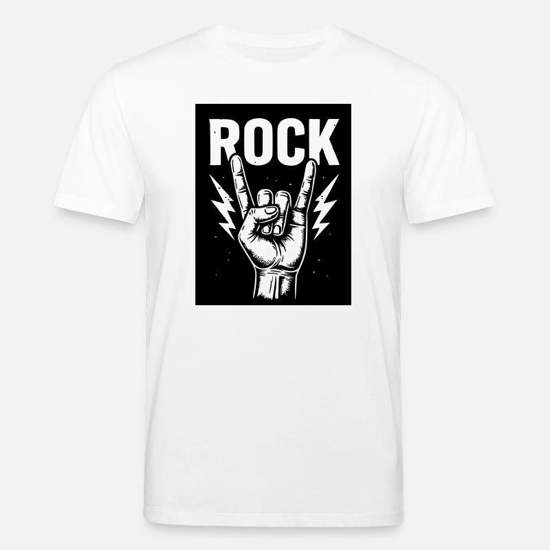 Rock on - Stanley/Stella Unisex Bio-T-Shirt CREATOR  - Weiß